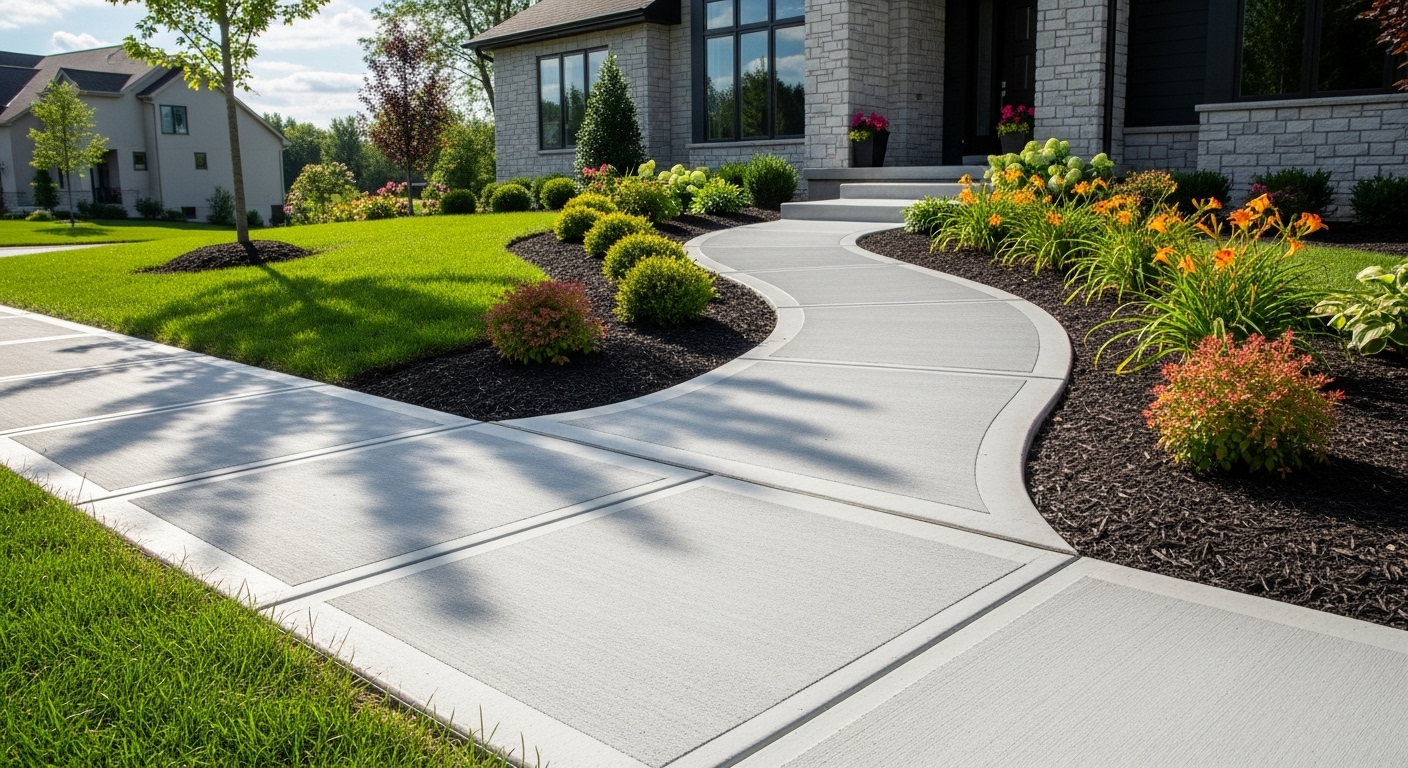 Sidewalks & Walkways example in Mentor, OH